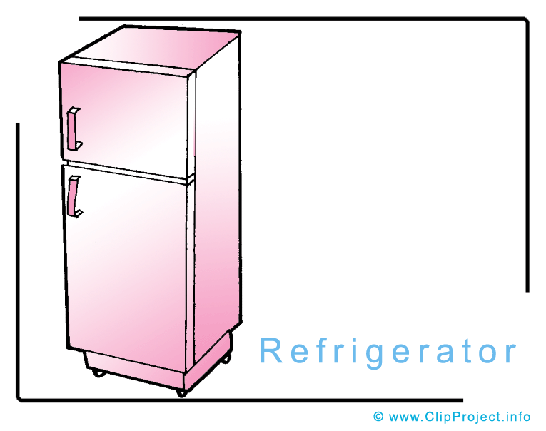 free clipart images refrigerator - photo #5