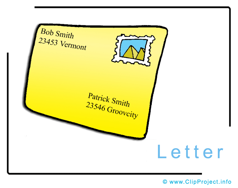 business letter clipart - photo #6