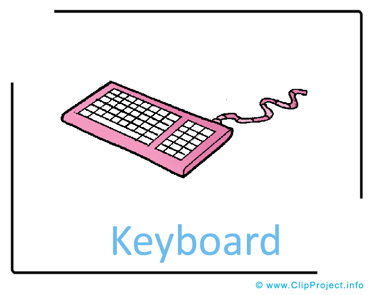 clipart keyboard - photo #6