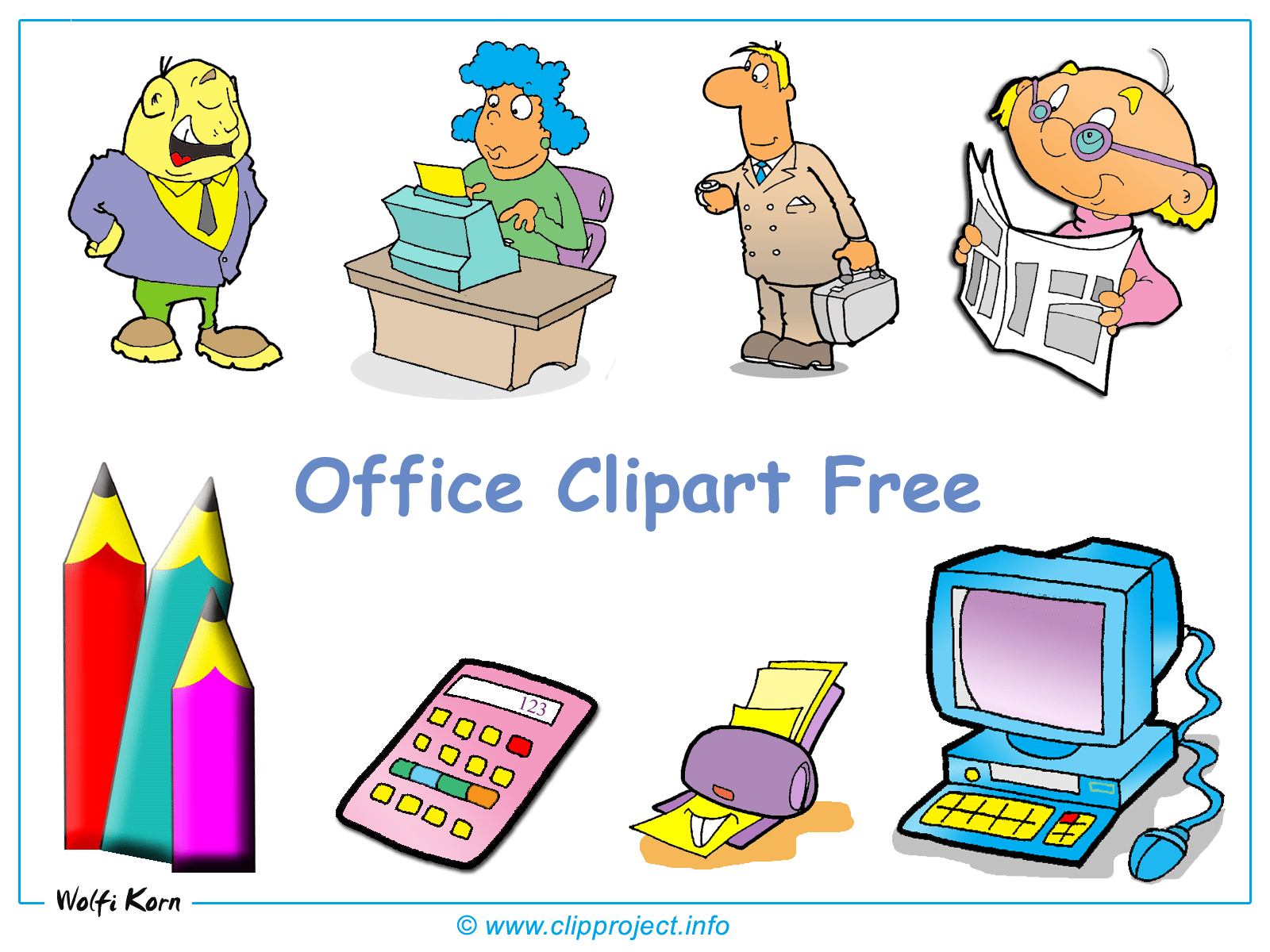 office worker clipart free - photo #41