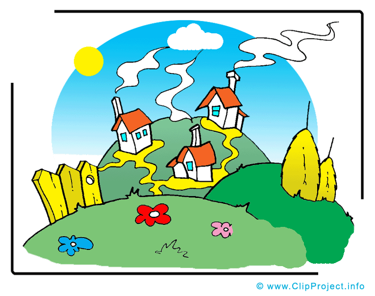clipart pictures of villages - photo #5