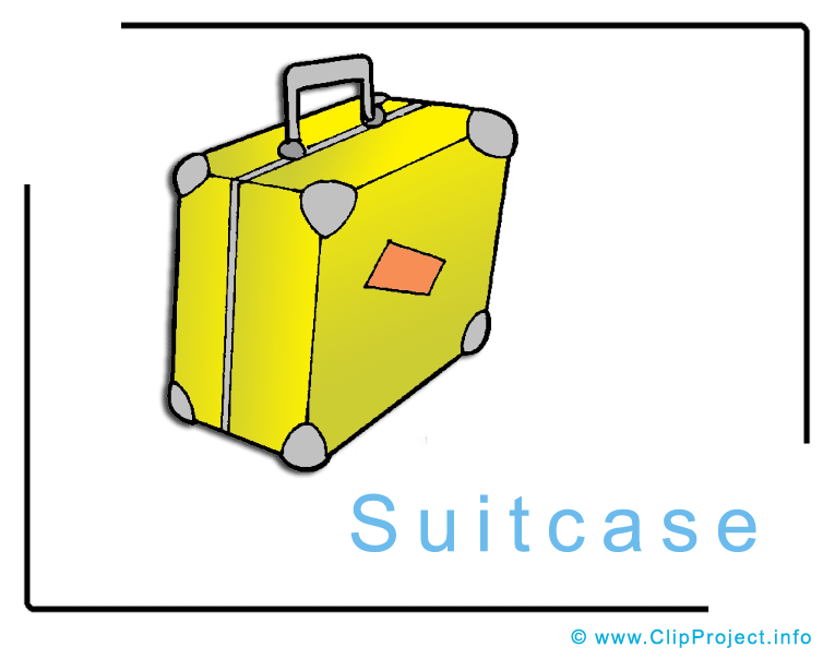 free clipart travel suitcase - photo #36
