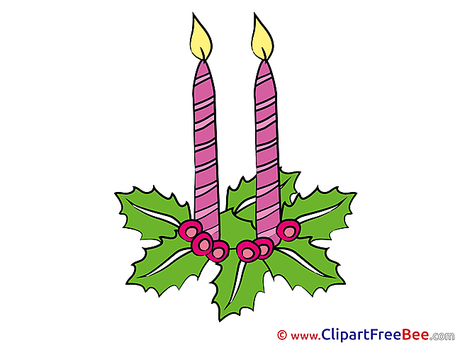 Advent Candles Clipart download for free