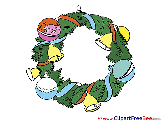 Wreath Pics Advent Illustration