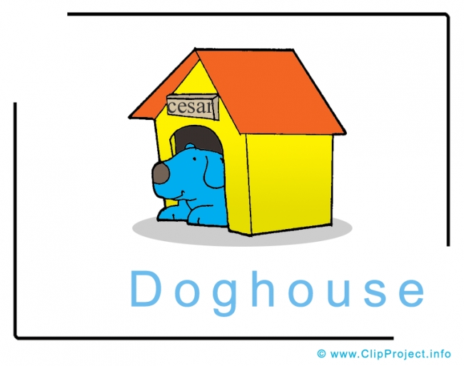 Doghouse Clip Art Image free