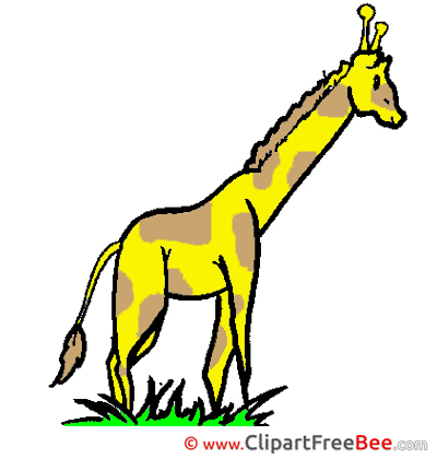 Giraffe free printable Cliparts and Images