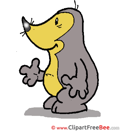 Mole Clipart free Illustrations