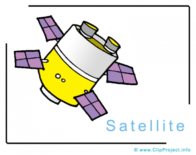 Satellite Clip Art Image free