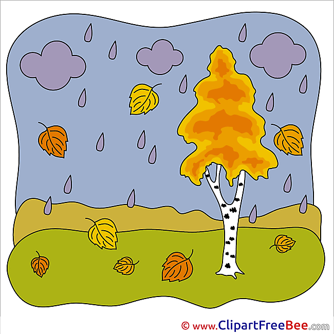 Clouds Rain free Illustration Autumn