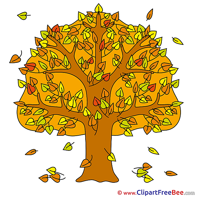 Falling Leaves Autumn Illustrations for free