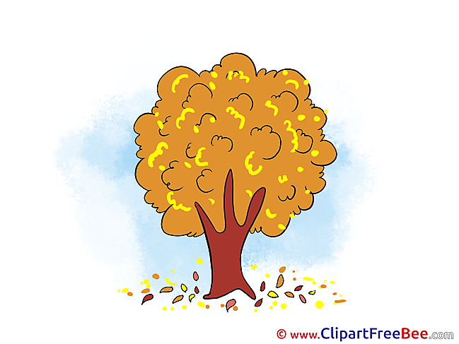 Falling Leaves Autumn Illustrations for free