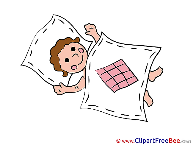 Bed Clip Art download Baby sleeping