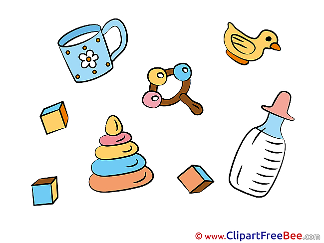 Objects Pyramide Baby Illustrations for free