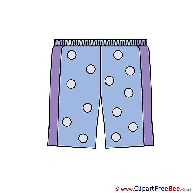 Pants printable Illustrations Baby