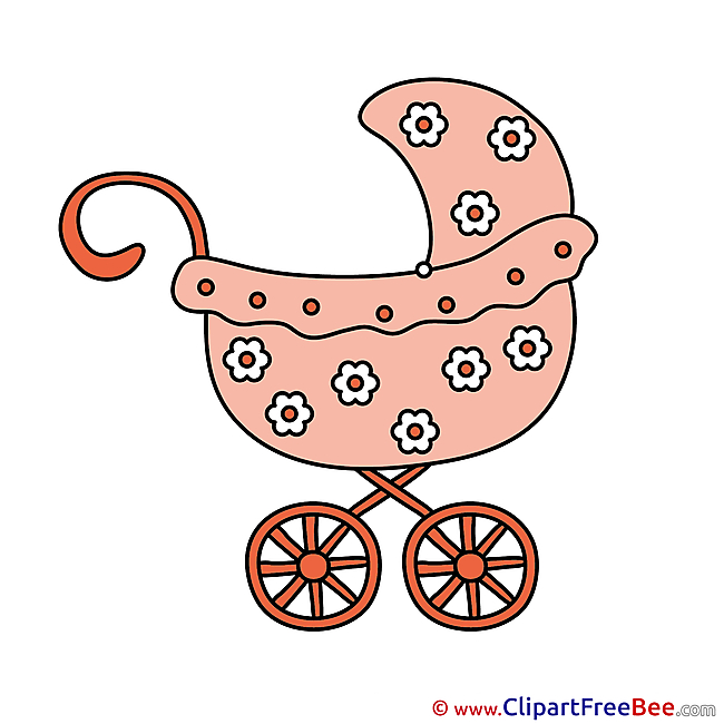 Pram free Cliparts Baby