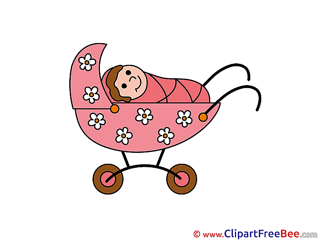 Stroller free Illustration Baby