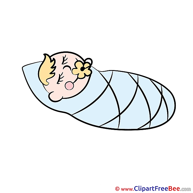 Swaddling Clothes Clipart Baby Illustrations