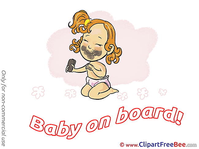 Dirty Baby on board download Illustration