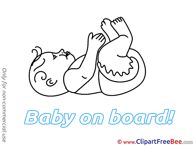 Lying Pics Baby on board free Image