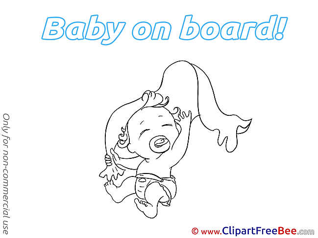 Pics Towel Baby on board free Cliparts