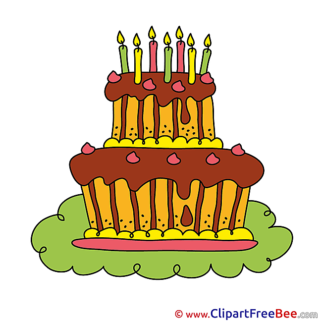 Birthday Cake Illustrations for free