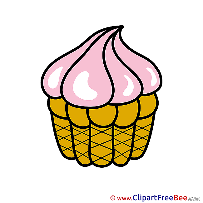 Little Cake Birthday Clip Art for free