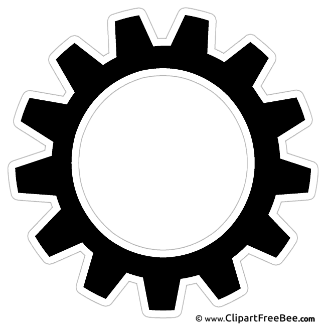 Cogwheel free printable Cliparts and Images