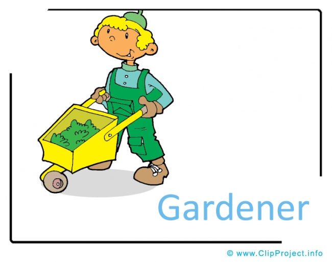 Gardener Clipart Image - Career Clipart Images