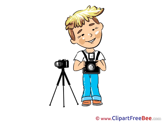 Photographer Pics printable Cliparts