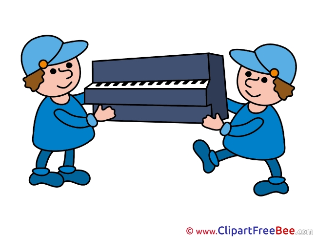 Piano Loaders download printable Illustrations