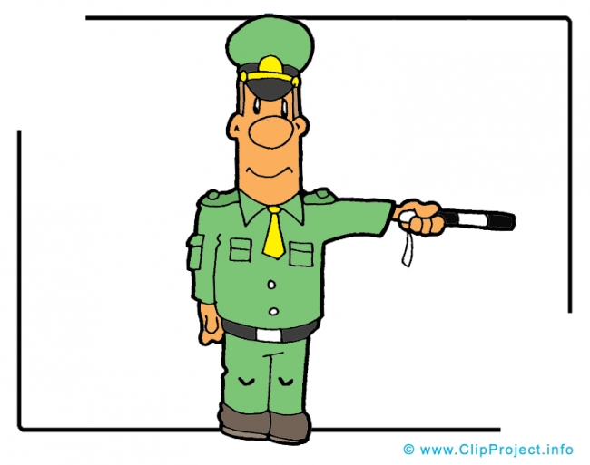Policeman Clipart Image - Career Clipart Images