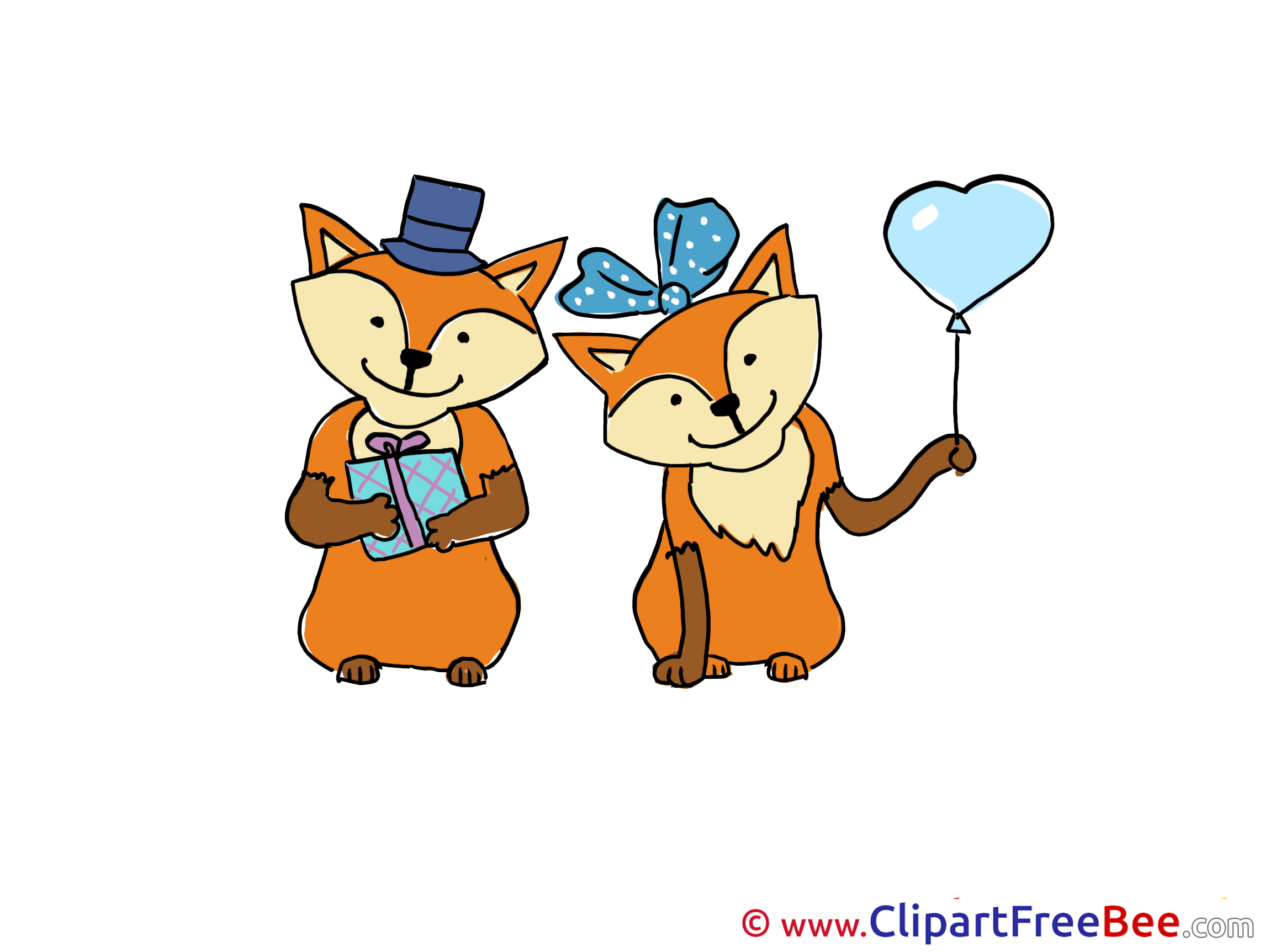 Foxes Clipart Carnival free Images