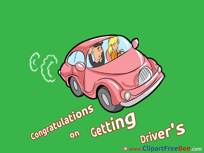 Driving Instructor Clipart free Illustrations