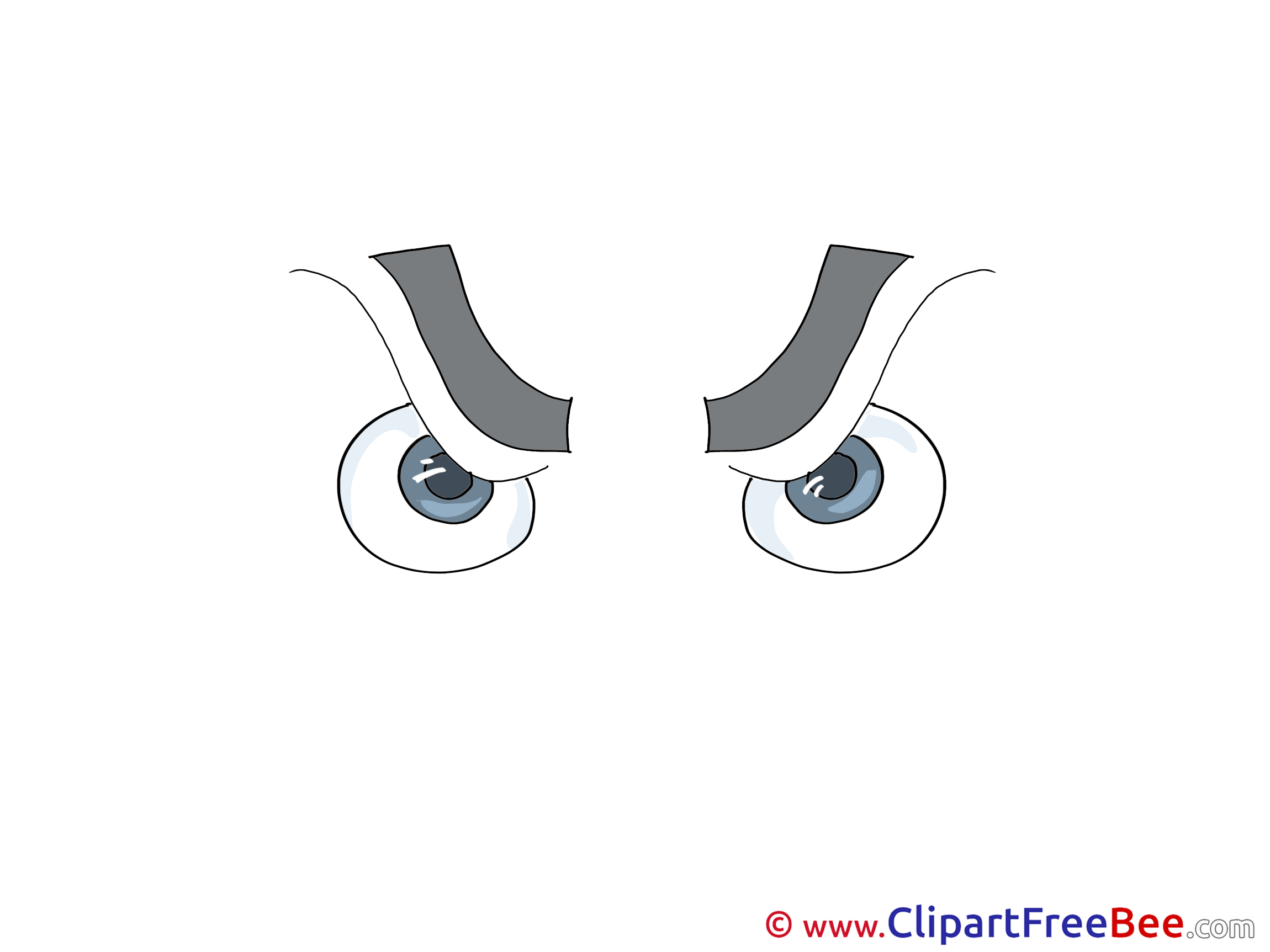 Bad Look Clipart free Illustrations