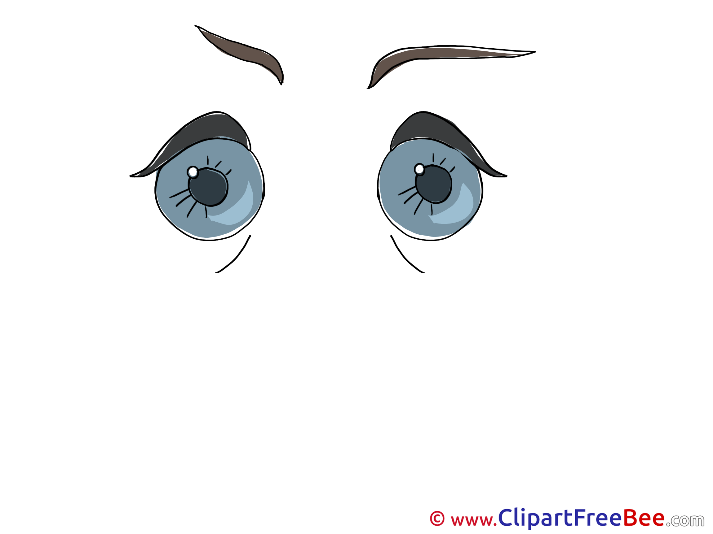 Big Eyes printable Illustrations for free