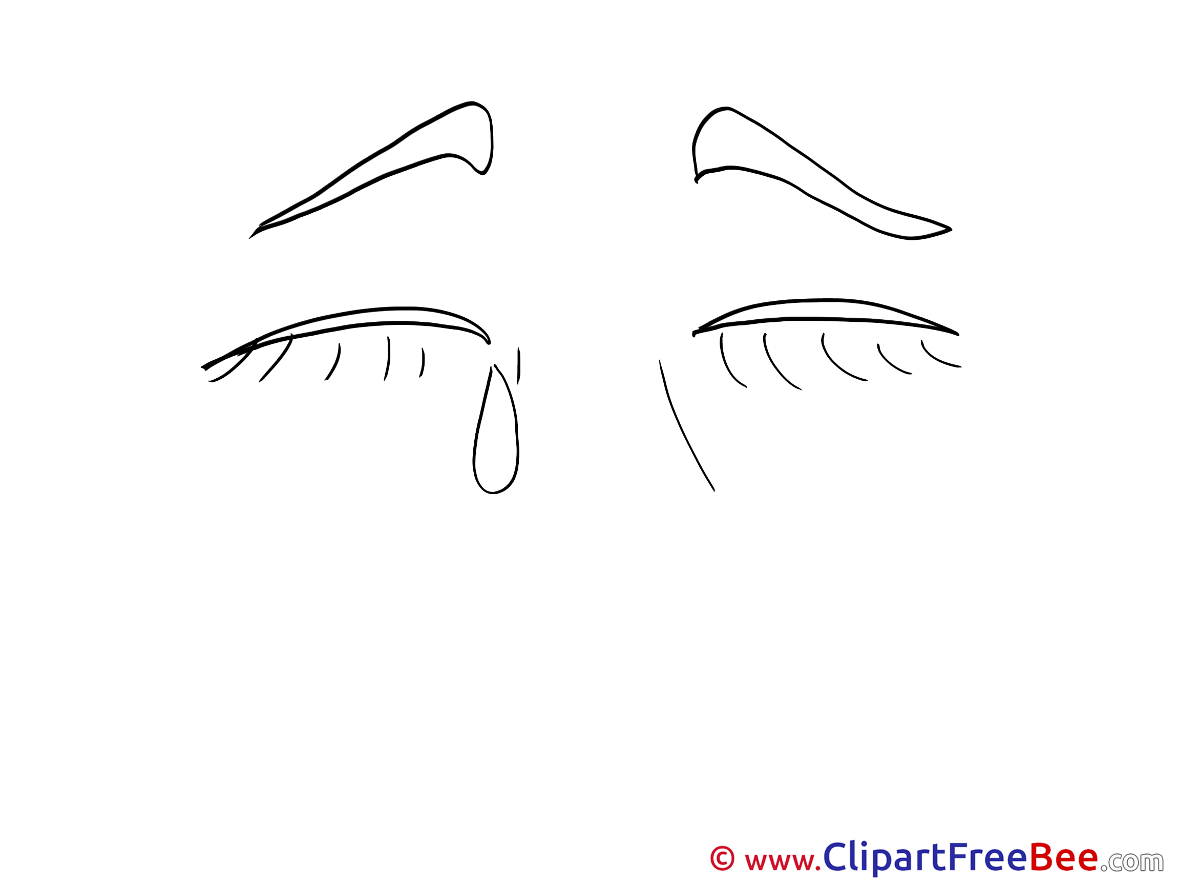Crying printable Illustrations for free Crying printable Illustrations for free