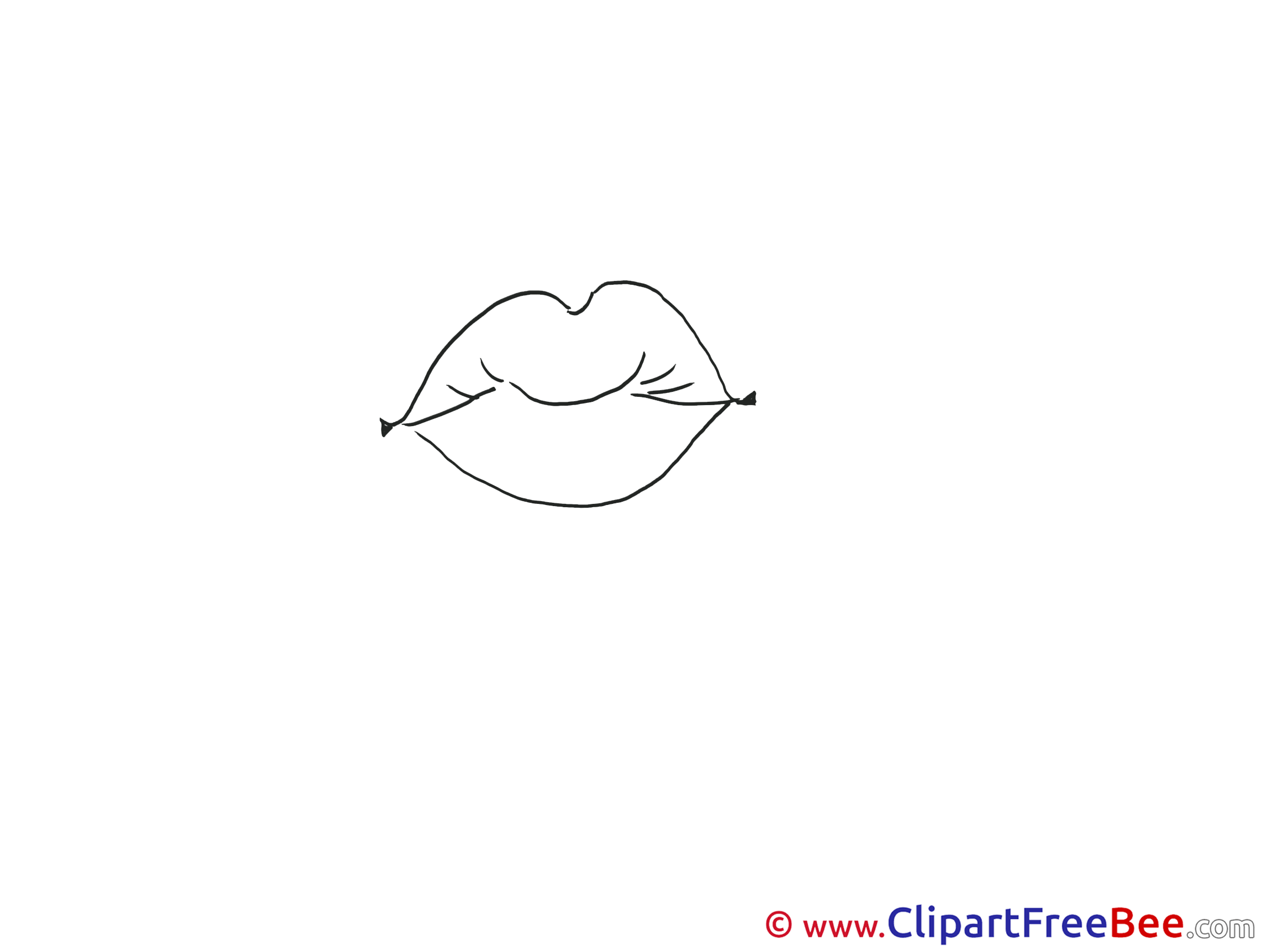 Full Lips Cliparts printable for free