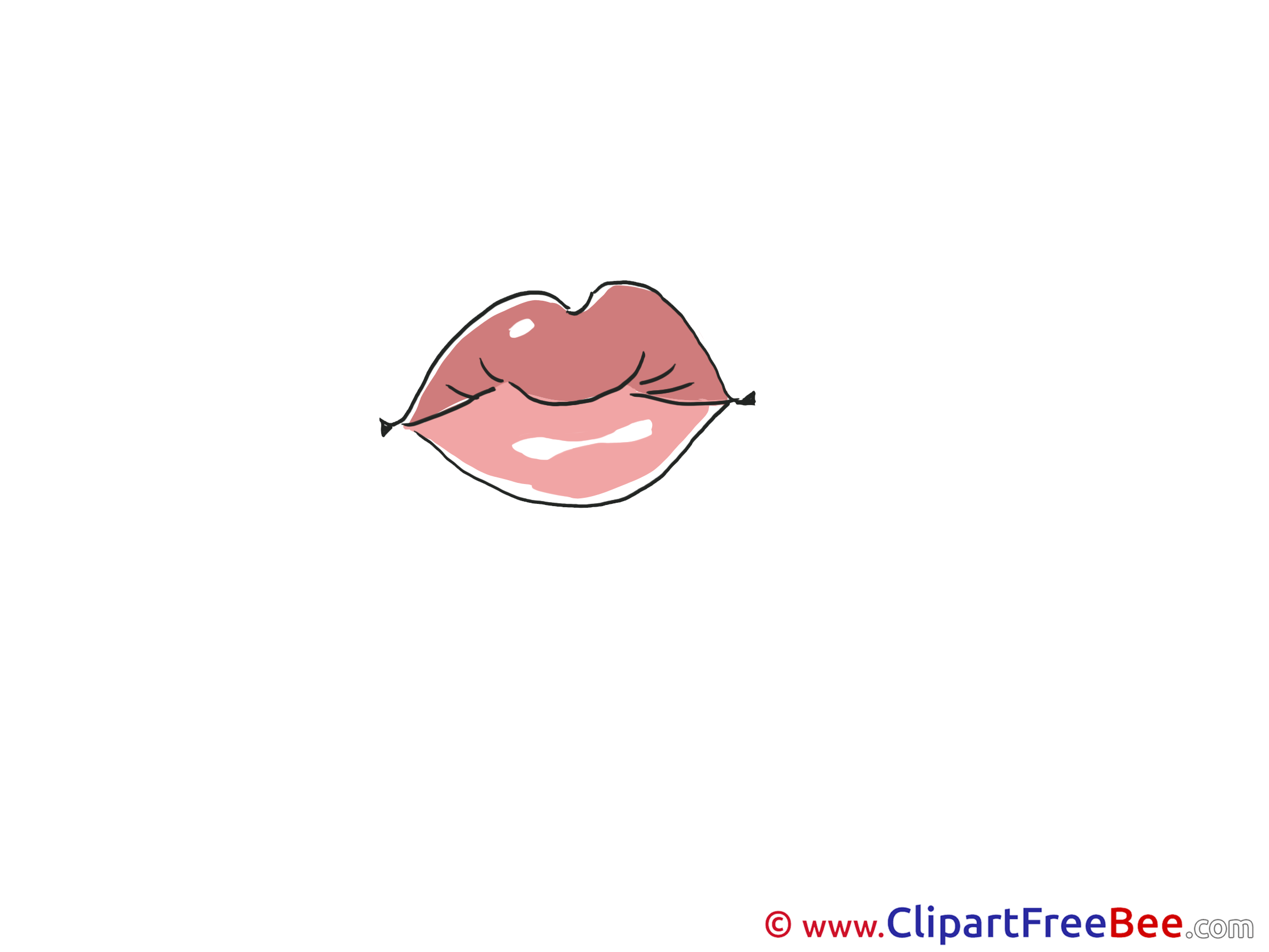 Pink Lips Pics download Illustration