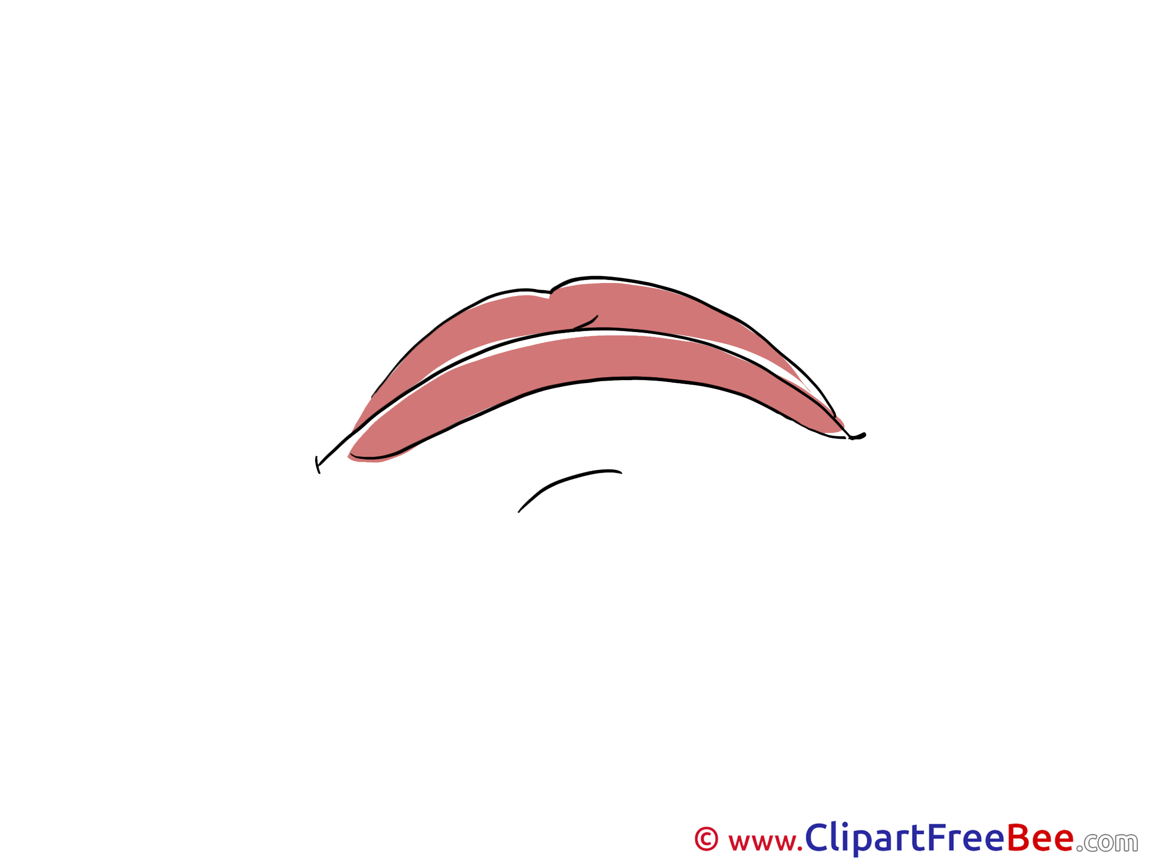Upside Down Mouth Clip Art download for free