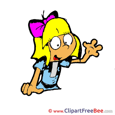 Blonde Girl Cliparts printable for free Blonde Girl Cliparts printable for free