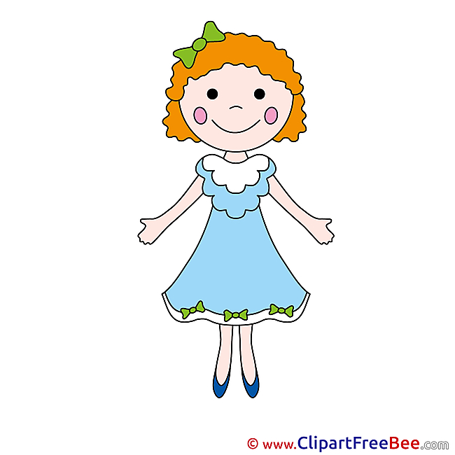 Little Girl download printable Illustrations