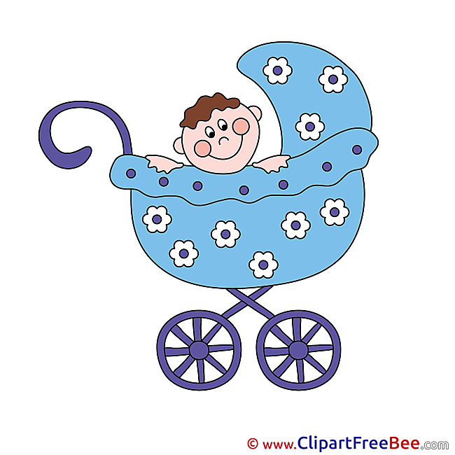 Pram Baby free printable Cliparts and Images