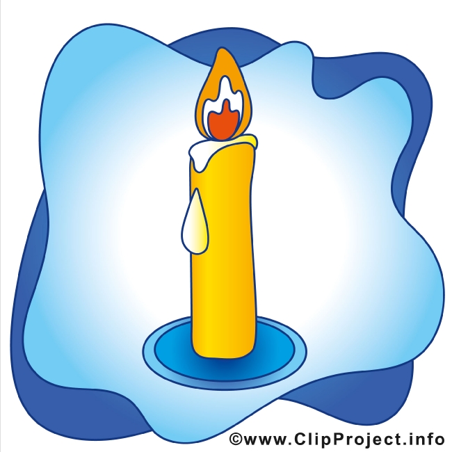 Christmas Candle Clipart Image free