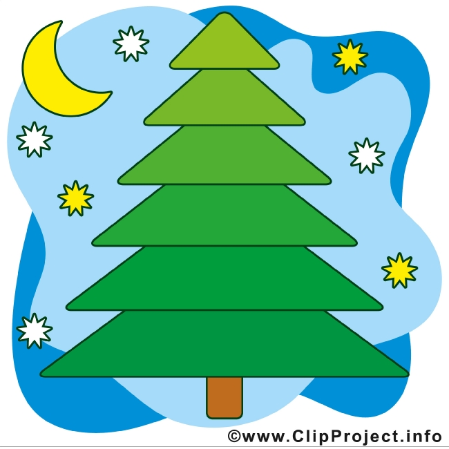 Christmas Tre Clip Art Image free