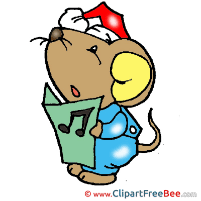 Singing Mouse Clipart Christmas free Images Singing Mouse Clipart Christmas free Images