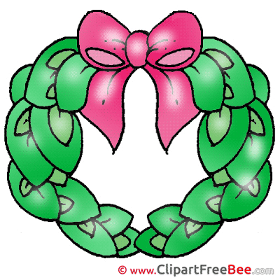 Wreath Christmas download Illustration Wreath Christmas download Illustration