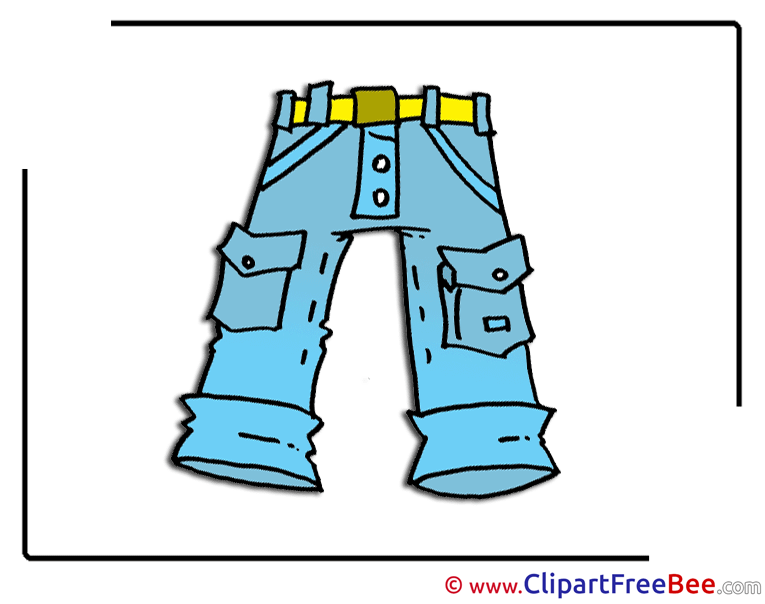 Jeans Clipart free Illustrations