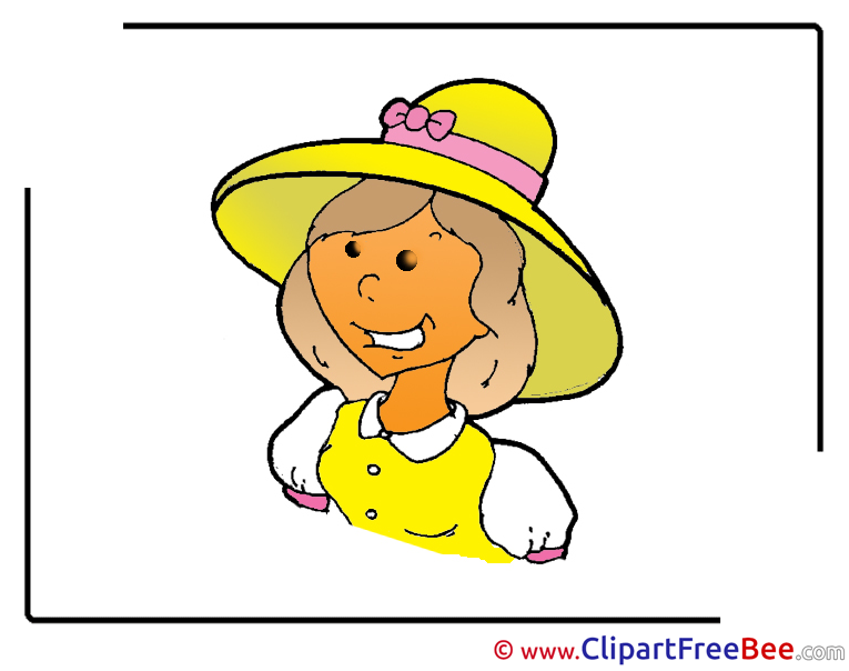 Yellow Hat Woman Pics printable Cliparts Yellow Hat Woman Pics printable Cliparts
