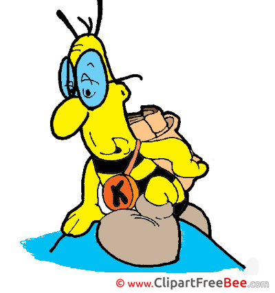 Bee free Cliparts Comic