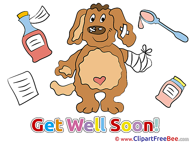 Puppy Pills Medicine Clipart Get Well Soon free Images